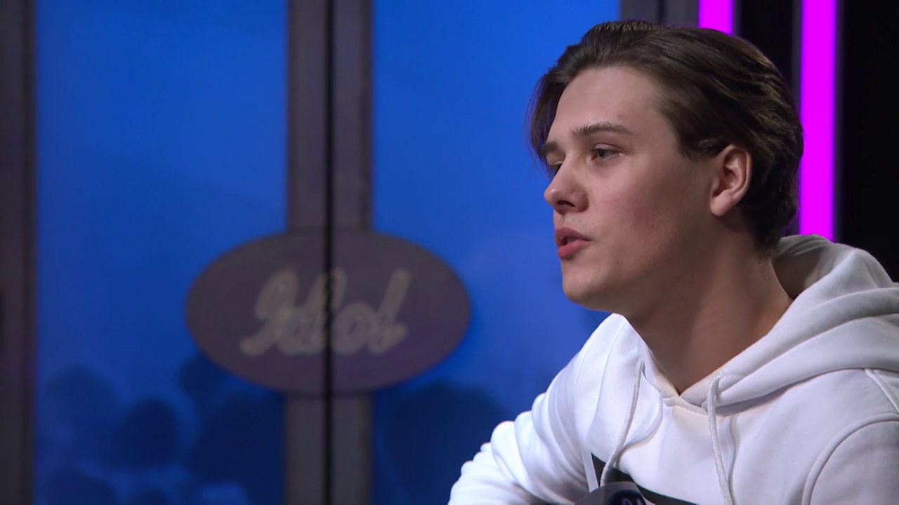 Hampus Israelsson i Idol 2019 Hampus Israelsson i Idol 2019