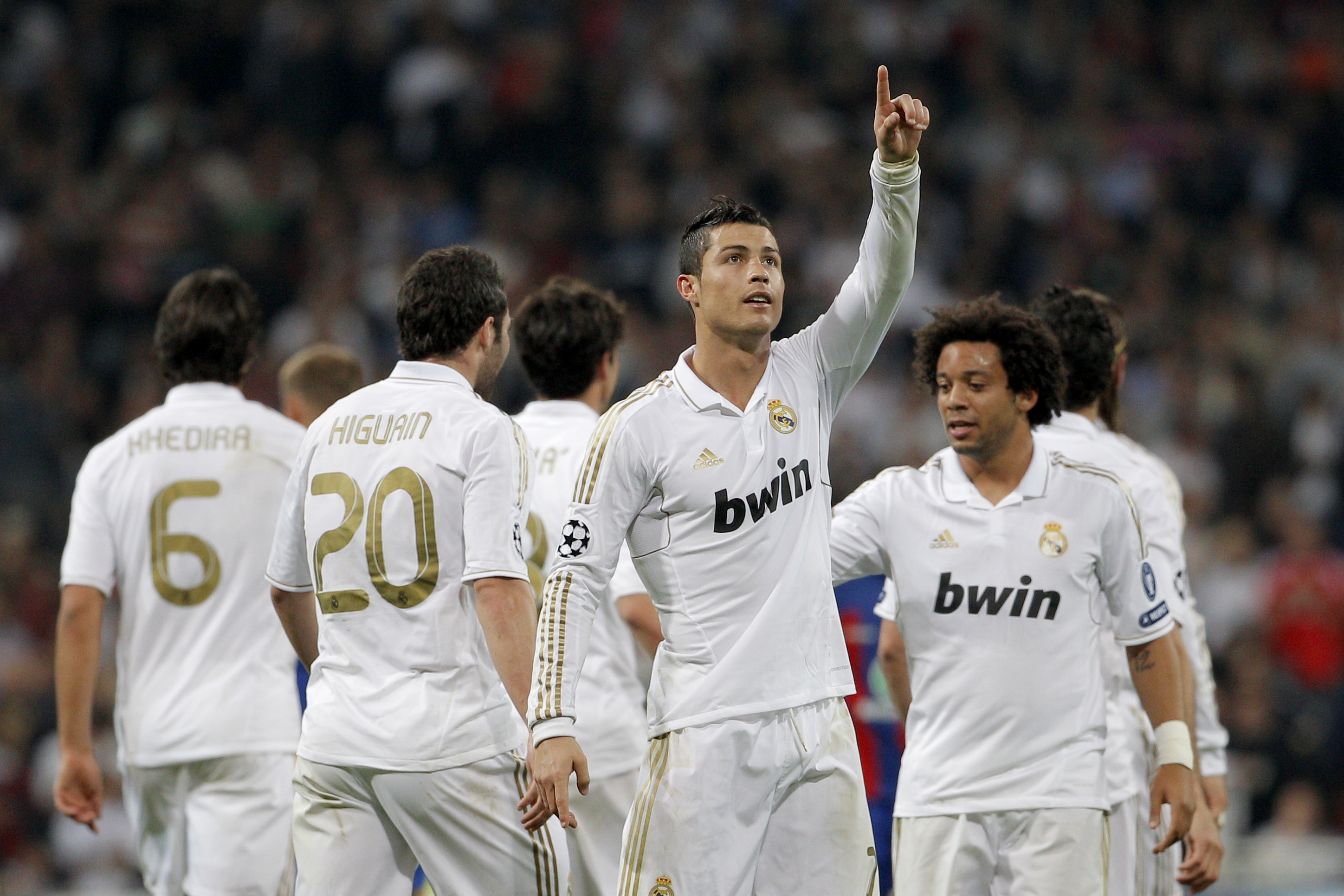 Cristiano Ronaldo har gjort sex mål på sex matcher i Champions League.