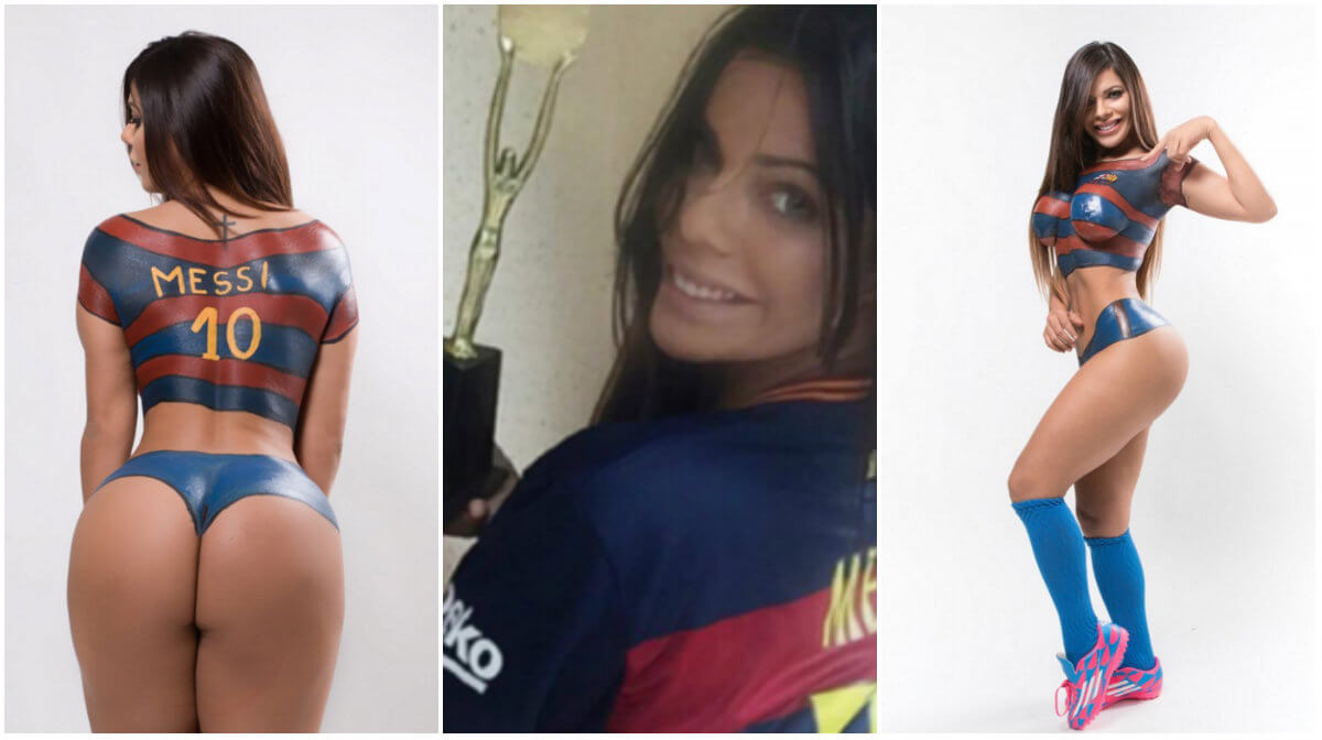 Ballon d'Or, Miss BumBum, Lionel Messi, Suzy Cortez, Fotboll