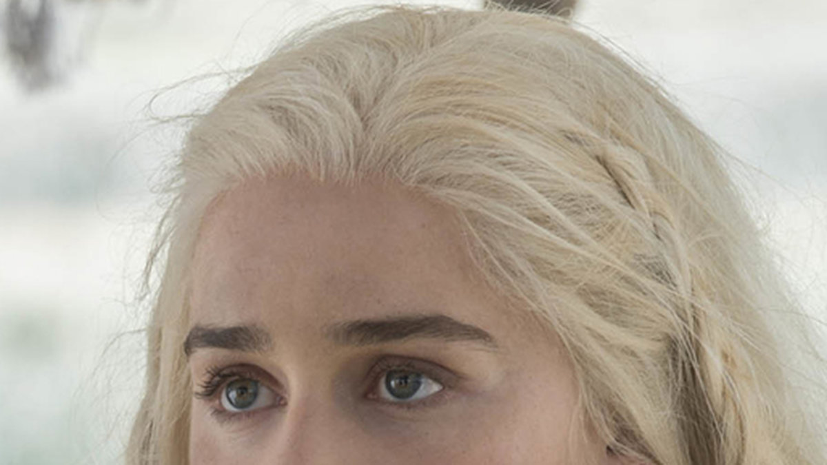 Emilia Clarke spelar Daenerys Targaryen i Game of Thrones.