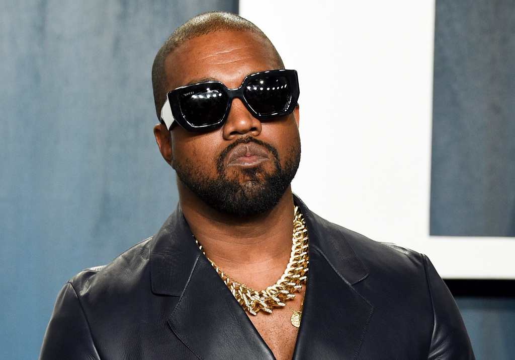 Kanye West rappar om komikern Pete Davidson i nya låten 'Easy'. Arkivbild.
