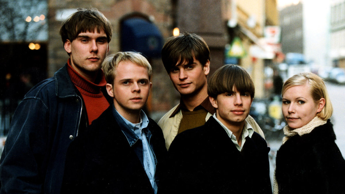 1994 nominerades The Cardigans från Jönköping till utmärkelsen årets nykomling vid MTV Awards. Arkivbild.