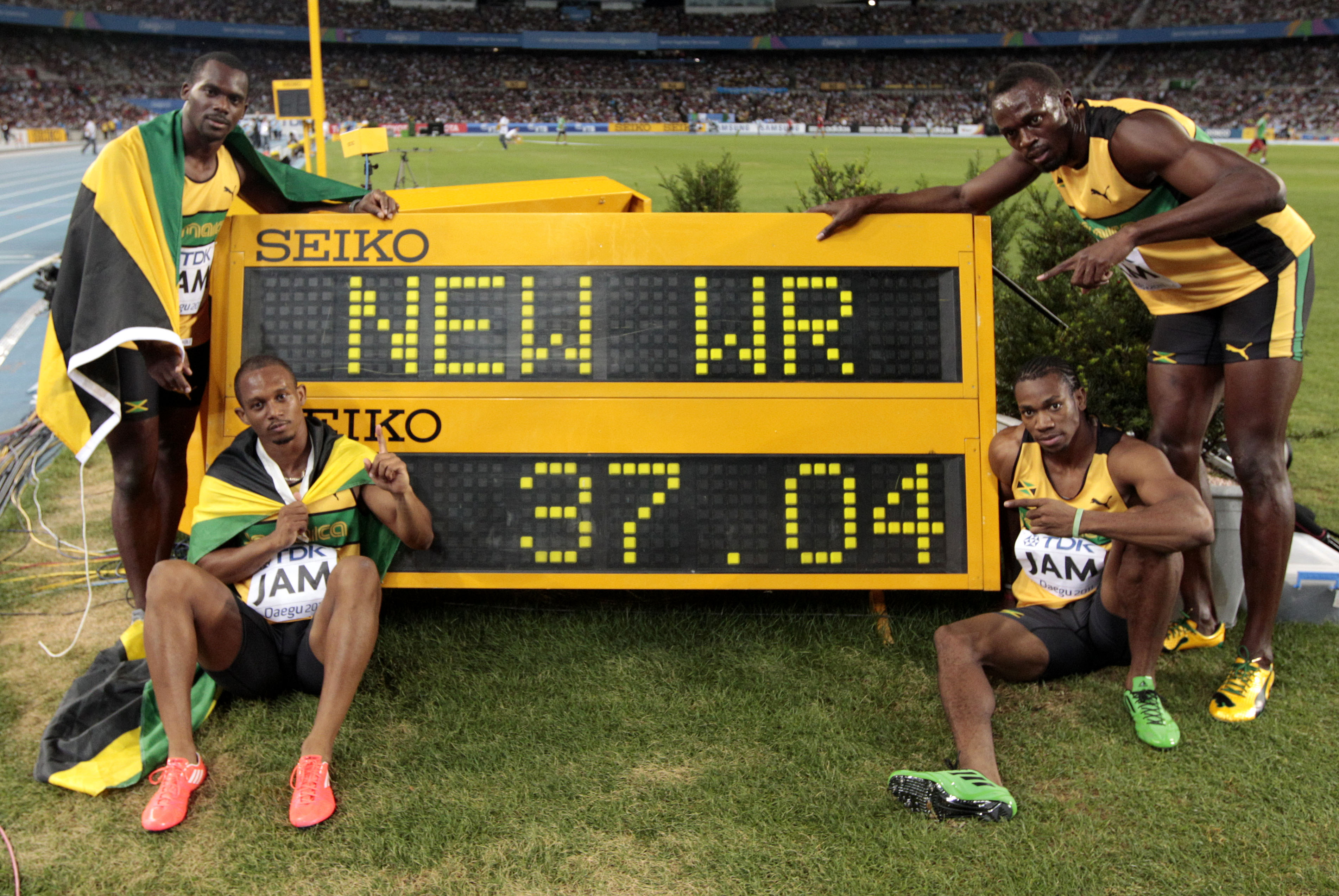 Jamaica, Världsrekord, Usain Bolt, Friidrott