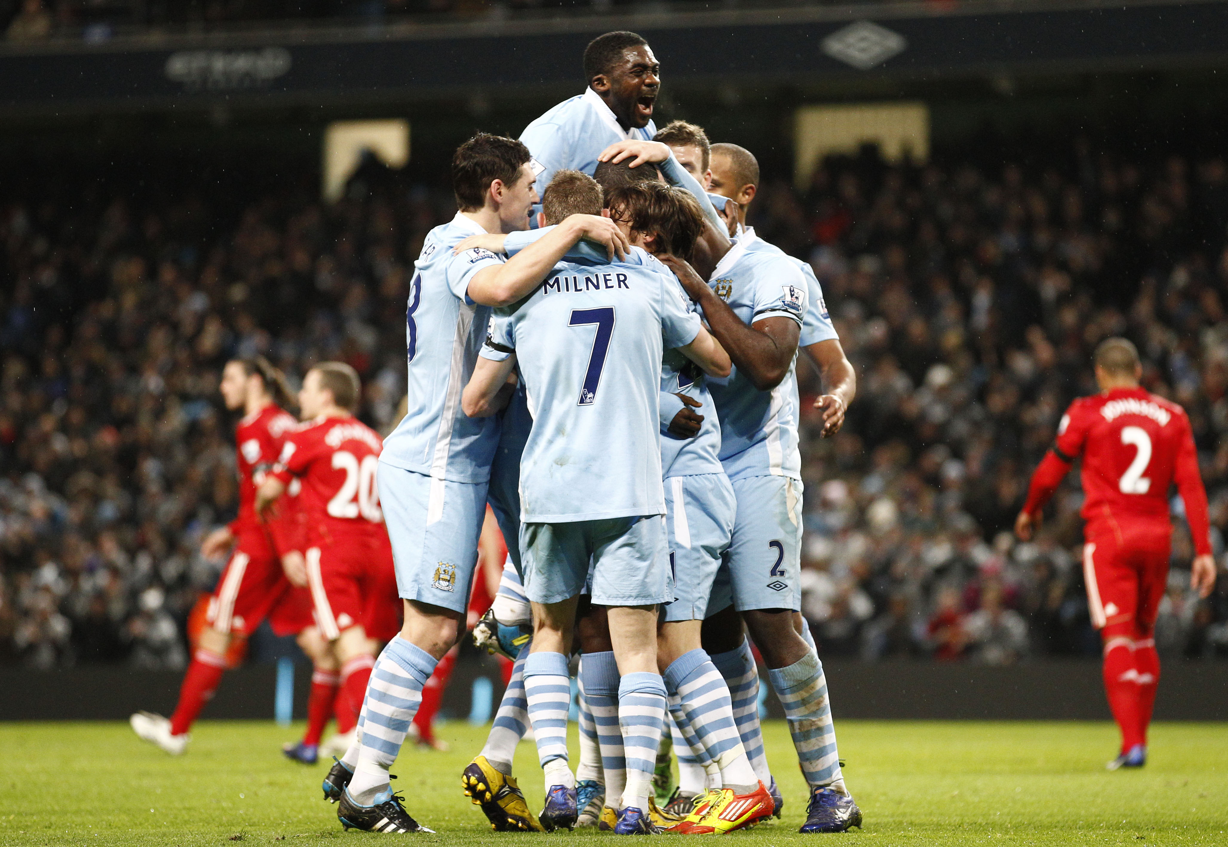 Manchester City vann med 3-0.