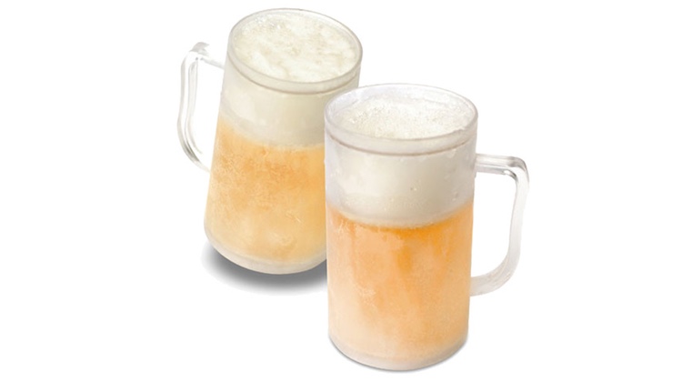 Frysbara ölglas Frysbara ölglas