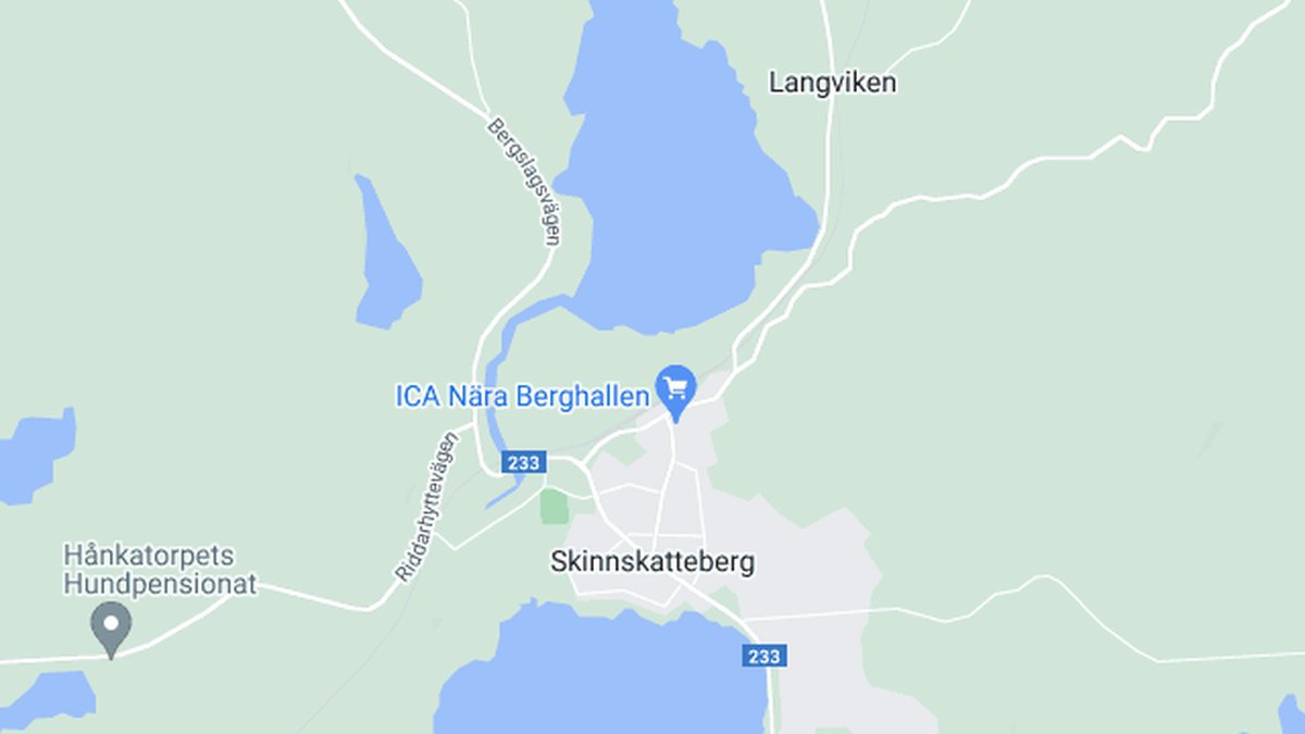 Google maps, Skinnskatteberg