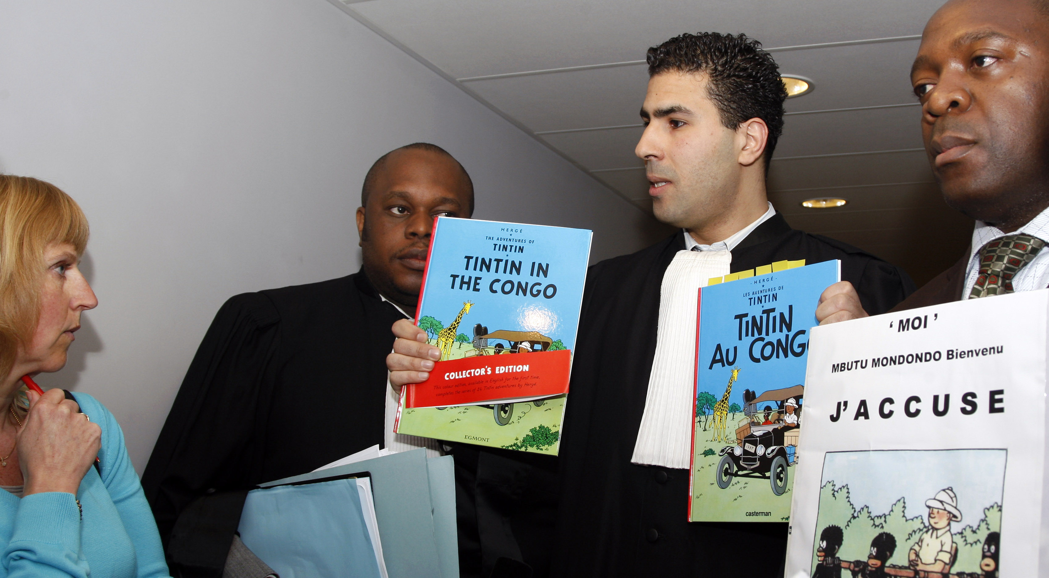 Tintin, Rättegång, Afrika, Forbud, Rasism, Kränkning