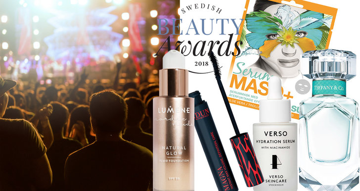 Swedish Beauty Awards, Smink, Hudvårdsprodukter