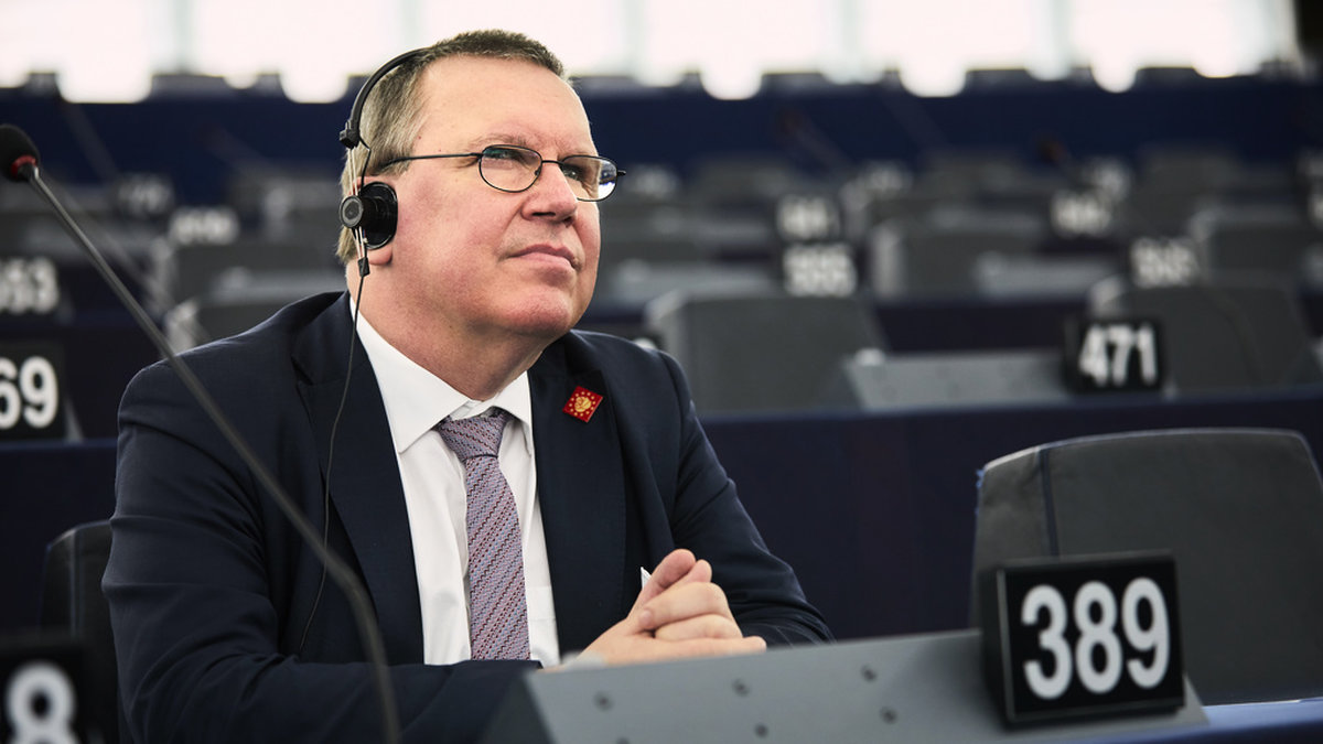 Svenska EU-parlamentsledamoten Erik Bergkvist (S) har avlidit. Arkivfoto.