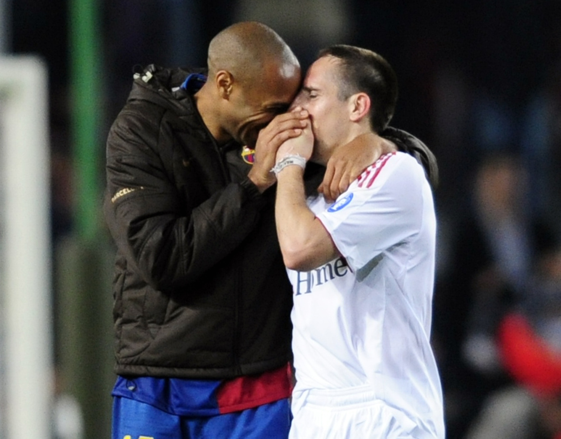 Thierry Henry, Barcelona, Frank Ribery
