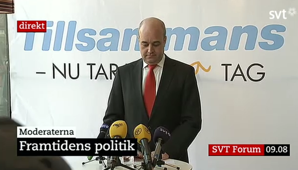 Reinfeldt talade om parlamentarisk insyn i frågan om vapenfabriken i Saudiarabien. Men Exportkontrollrådet har inte haft något med affären att göra.