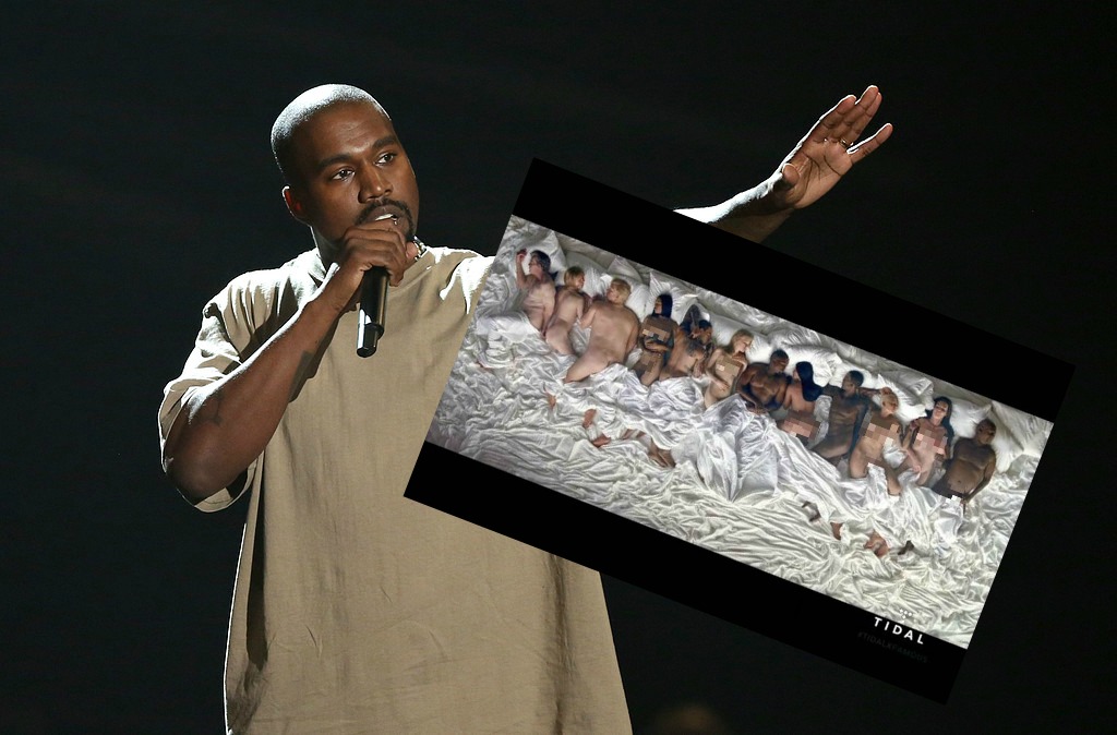 naket, Kanye West