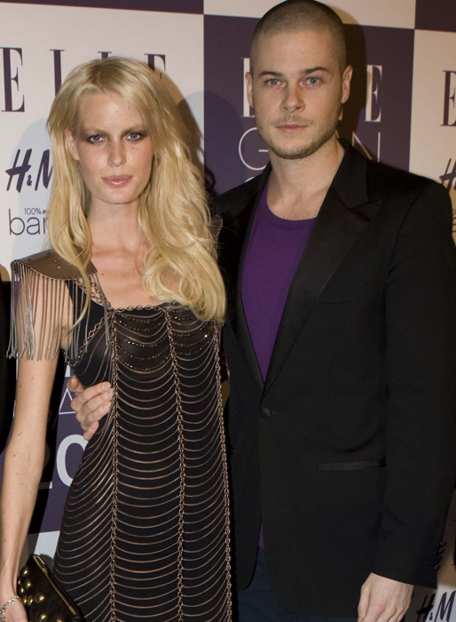 Caroline Winberg och dåvarande pojkvännen Pelle Porseryd år 2009. 