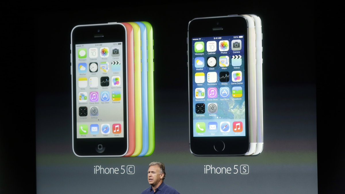 Apples två nya modeller.