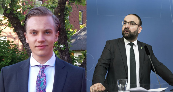 Mehmet Kaplan, Ungsvenskarna SDU, Sverigedemokraterna, Miljöpartiet, Tobias Andersson, Islam, Debatt