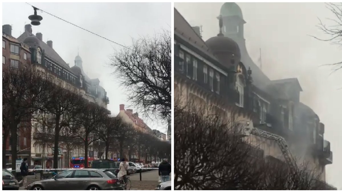 Portugals ambassad i Stockholm brinner