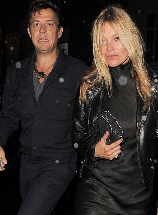 Kate Moss och maken Jamie Hince ska äta middag i London. Kate Moss och maken Jamie Hince ska äta middag i London.