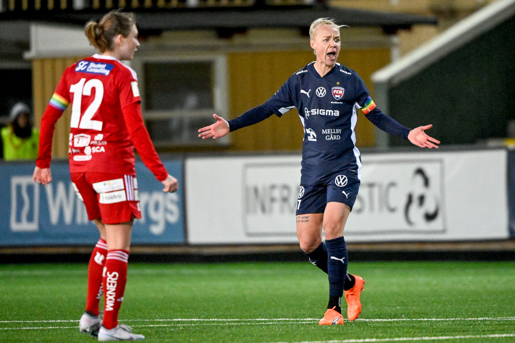 Landslagsstjärnan Caroline Seger var tillbaka efter sin långa skadefrånvaro, men hon och lagkamraterna i Rosengård fick nöja sig med 1–1 i premiären hemma mot Piteå.