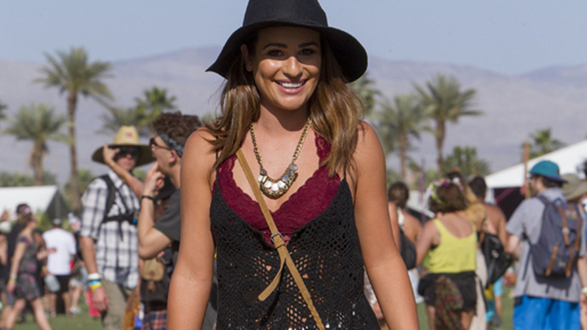 Glee-stjärnan Lea Michele.