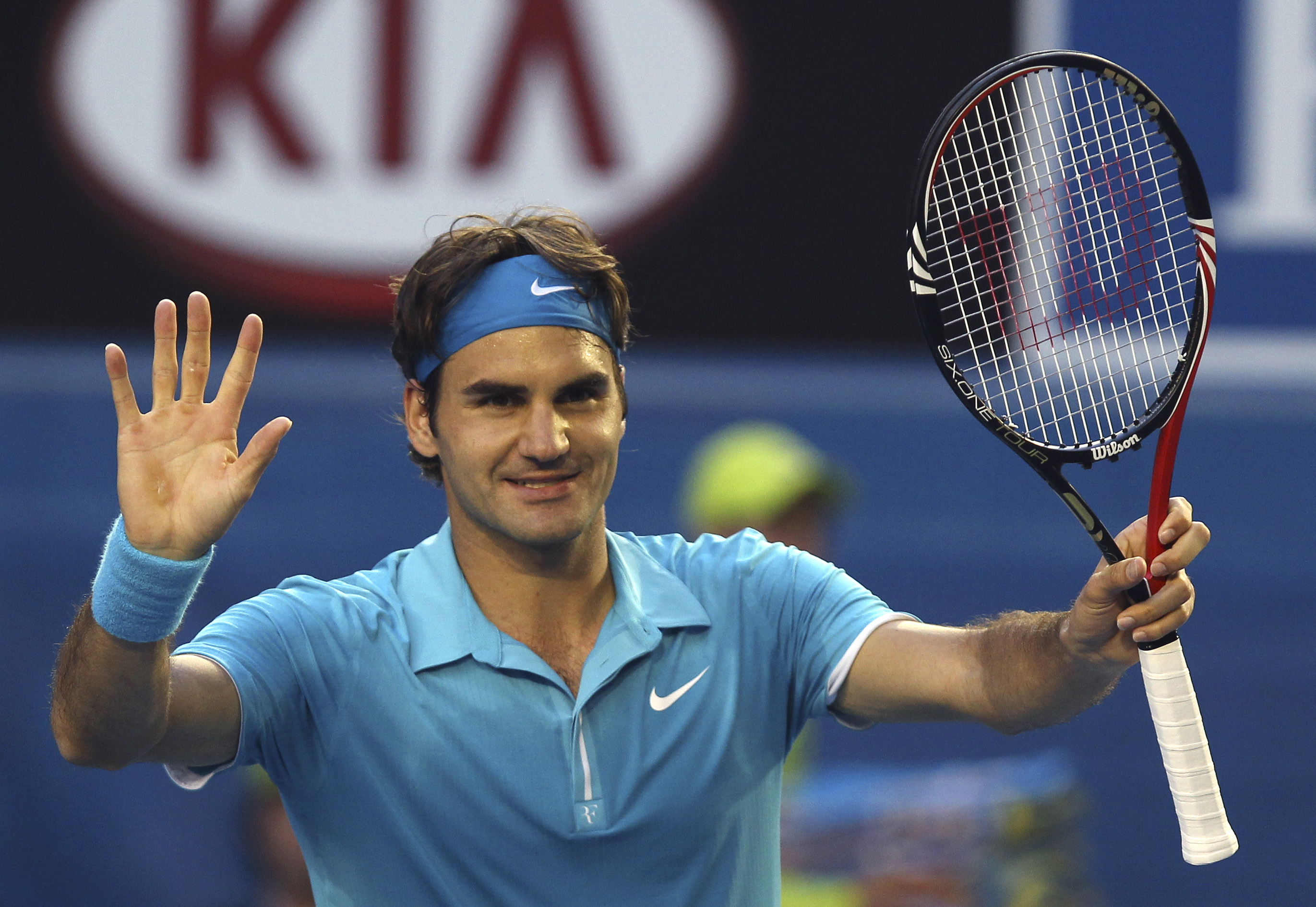 Roger Federer, Andy Murray, Marin Cilic, Australian Open