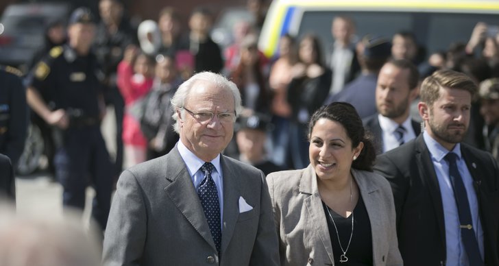 Kung Carl XVI Gustaf, Invandring, Asylboende