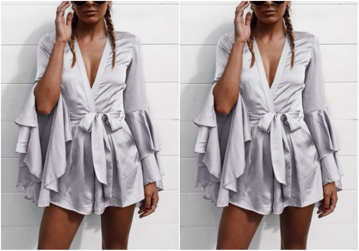 Grå jumpsuit Grå jumpsuit