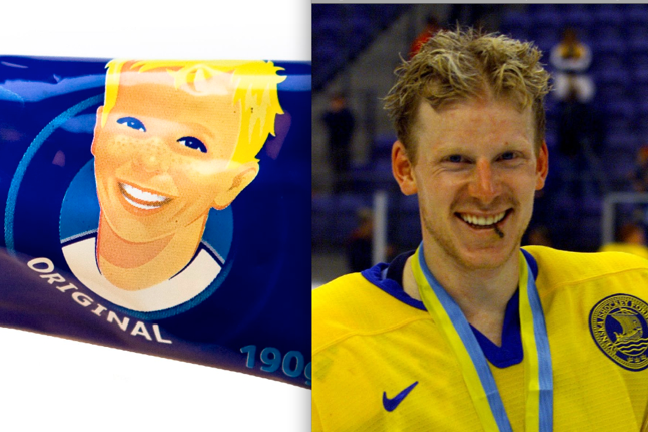 Hockeylegendaren Daniel Alfredsson och kaviar-Kalle?