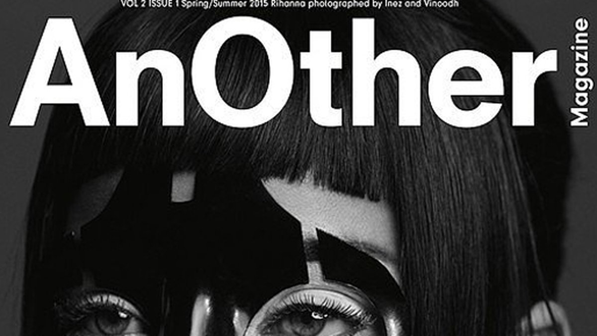 Rihanna på omslaget till AnOther Magazine. 