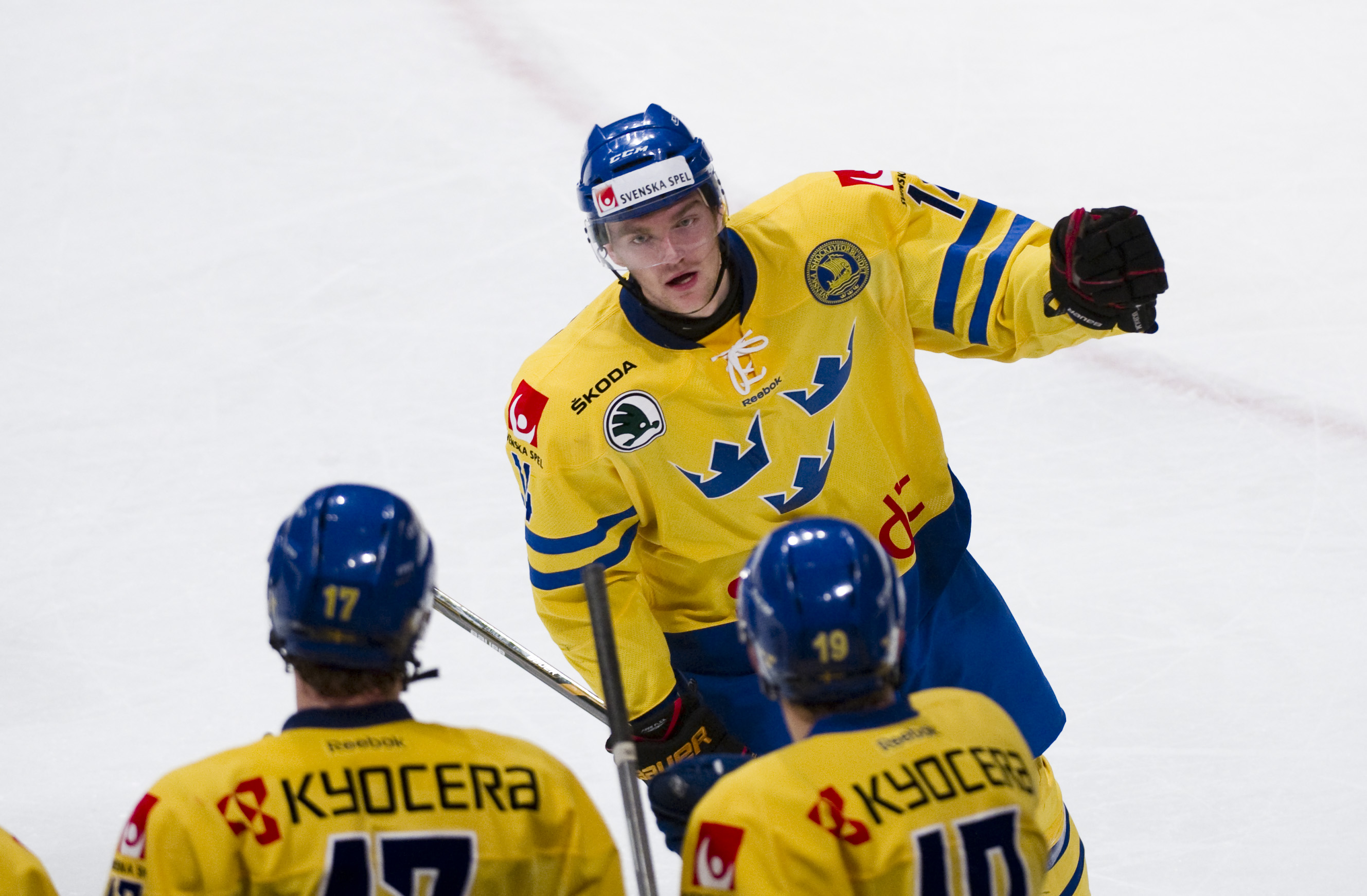 Fyra mål fick svenskarna jubla åt.