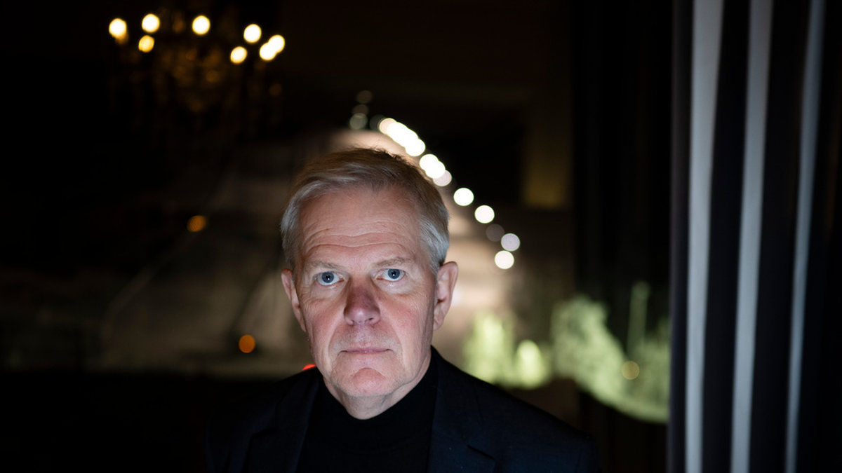 Björn Lyrvall, generaldirektör Försvarets Radioanstalt (FRA), i samband med konferensen Folk och Försvar 2024.