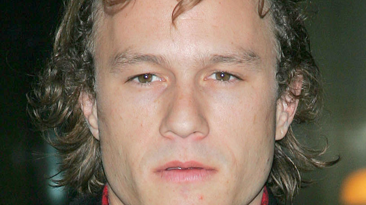 Den nu avlidne skådespelaren Heath Ledger. 