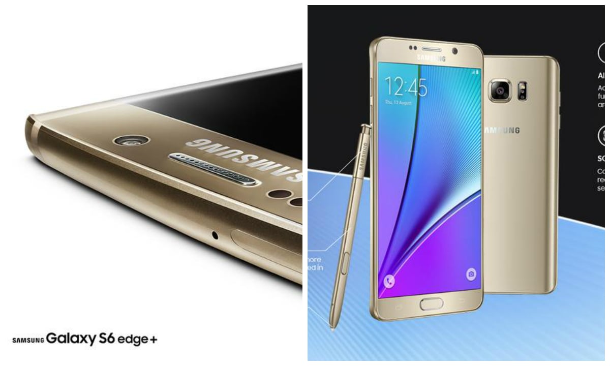 Samsung Galaxy Note, Samsung Galaxy S6, Samsung