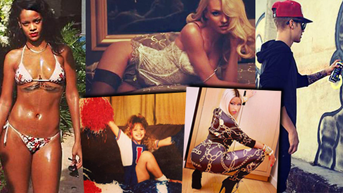 Kolla in kändisarnas hetaste bilder från Instagram och Twitter. 
