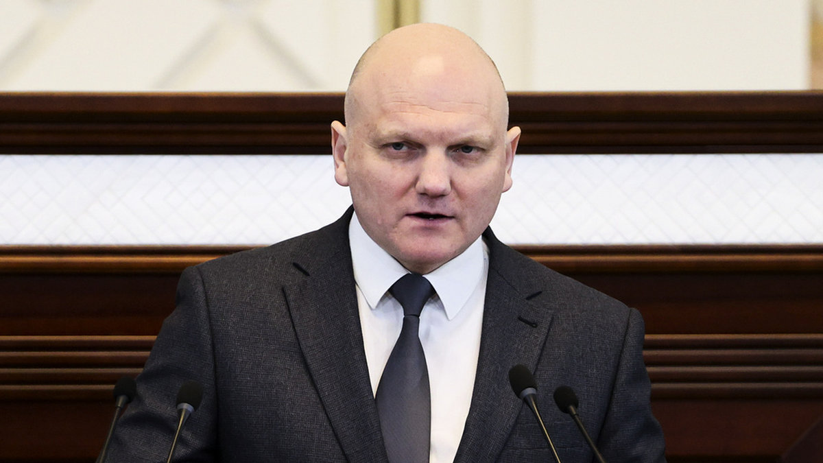 Ivan Tertel, chef för Belarus säkerhetstjänst KGB. Arkivbild från 2021.