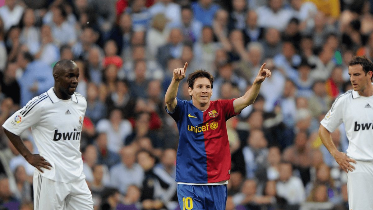 Messi gör typ alltid mål på Real.
