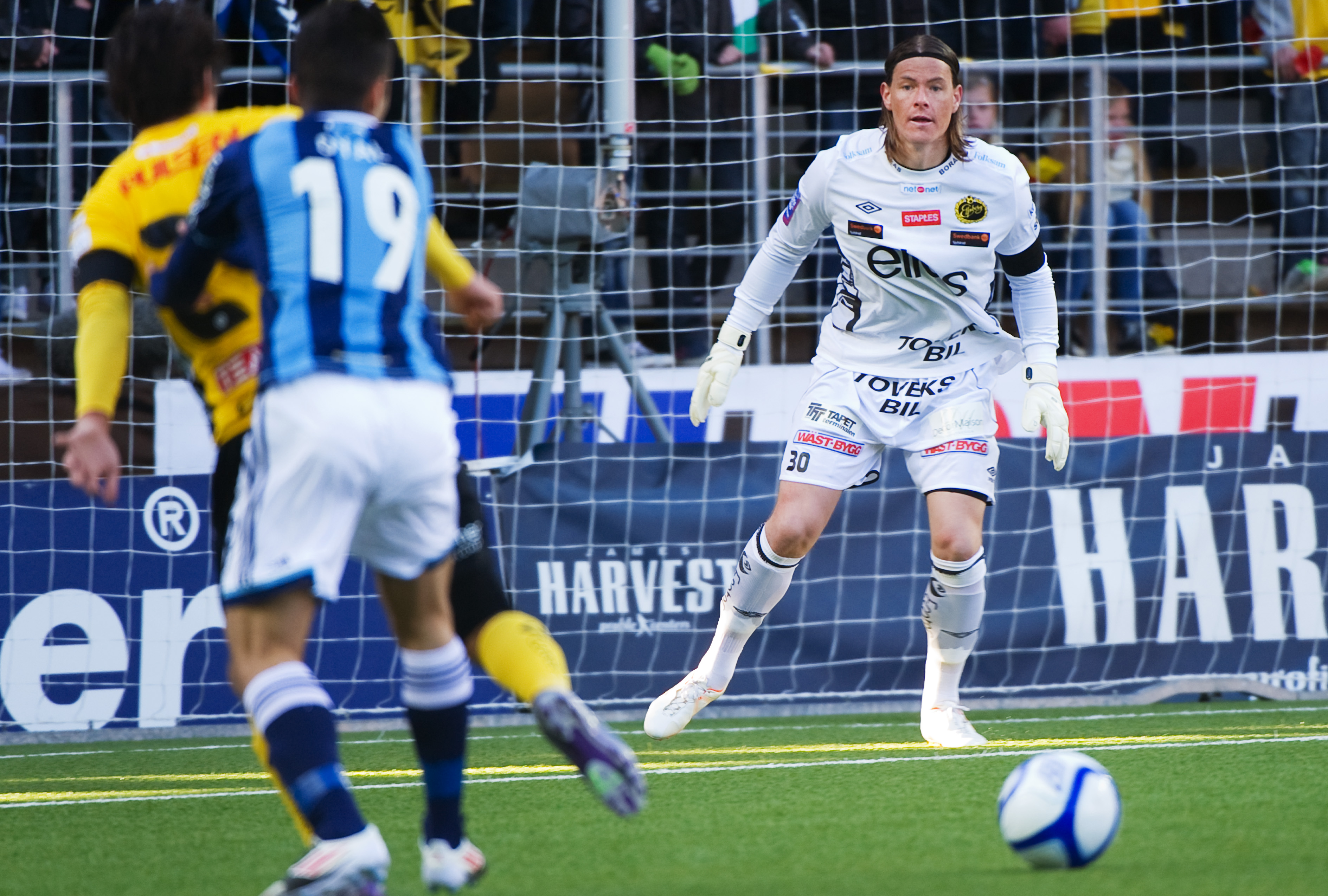 Elfsborgs målvakt Kenneth Höie stod för en bra insats med flera högklassiga räddningar.
