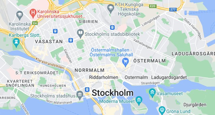 Stockholm, dni, Larm Överfall, Brott och straff