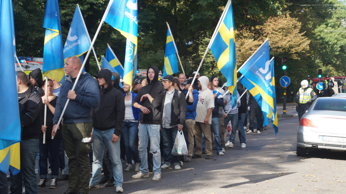 SvP-demonstrationen i Stockholm i september