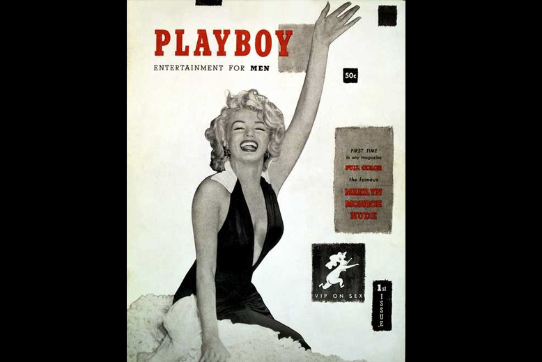 19. Den klassiska skönheten Marilyn Monroe satte ribban högt för kommande omslagstjejer redan 1953.