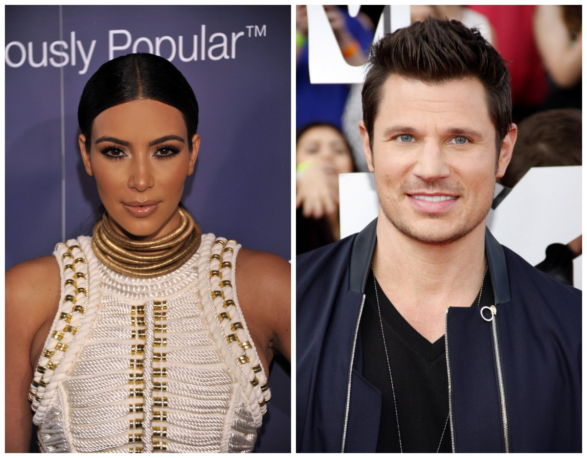 Kim Kardashian och Nick Lachey började dejtade år 2006, kort efter att Nick brutit upp med Jessica Simpson. Kim Kardashian och Nick Lachey började dejtade år 2006, kort efter att Nick brutit upp med Jessica Simpson.