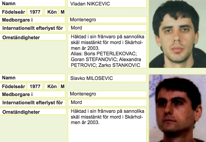 Vladan Nicevic och  Slavko Milosevic.