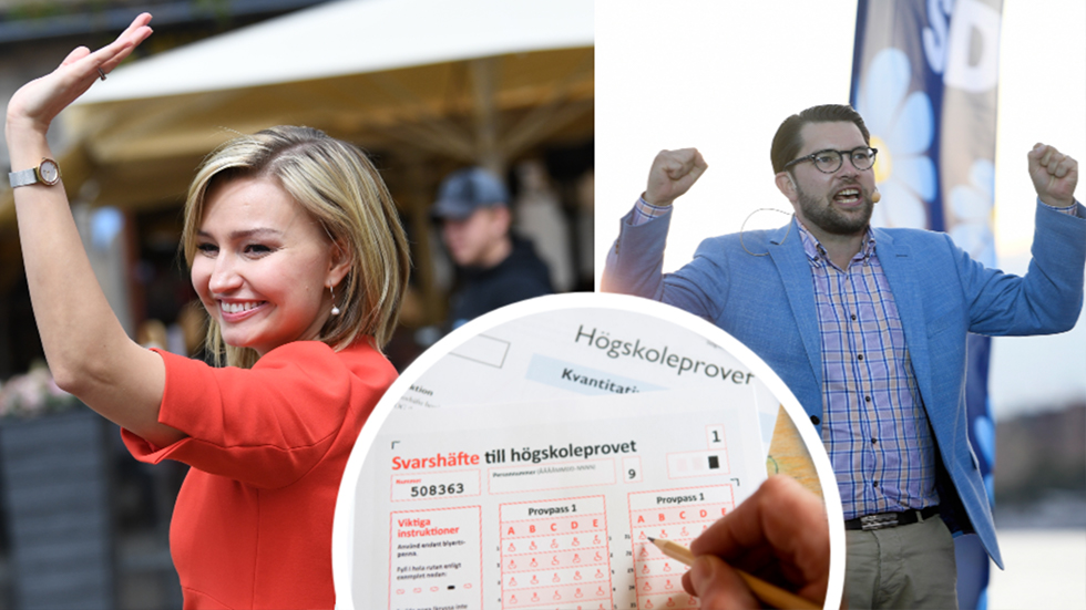 Politkernas Resultat Pa Hogskoleprovet