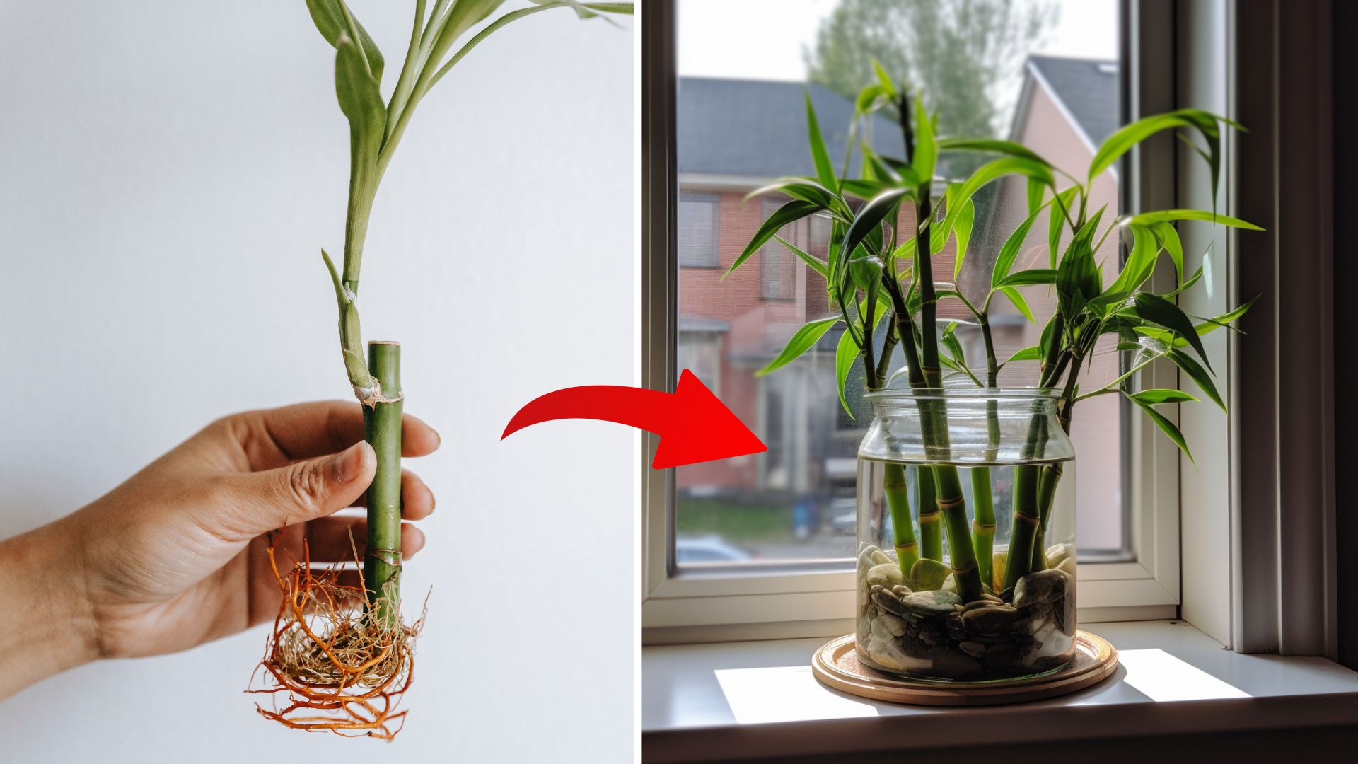 This is how you can easily grow your own lucky bamboo – indoors and without soil