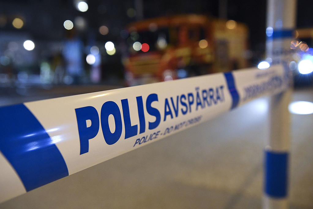 Avspärrning Malmö polisen Avspärrning Malmö polisen