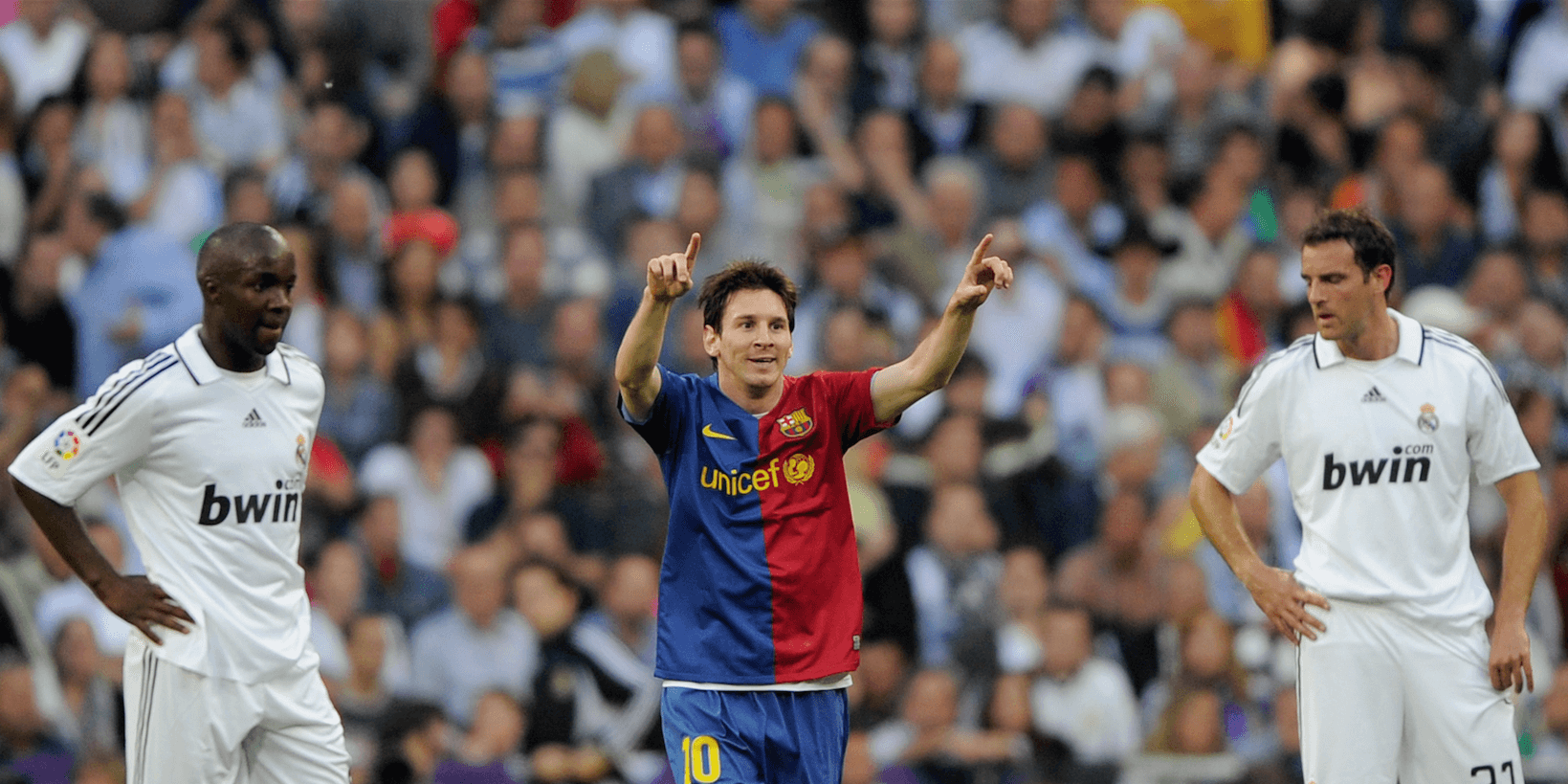 Messi gör typ alltid mål på Real.