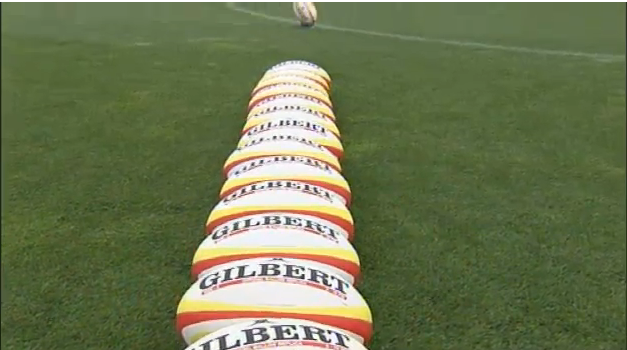 Rugbybollarna verkar inte vara en lösning för att få stopp på Barcelonas framfart.