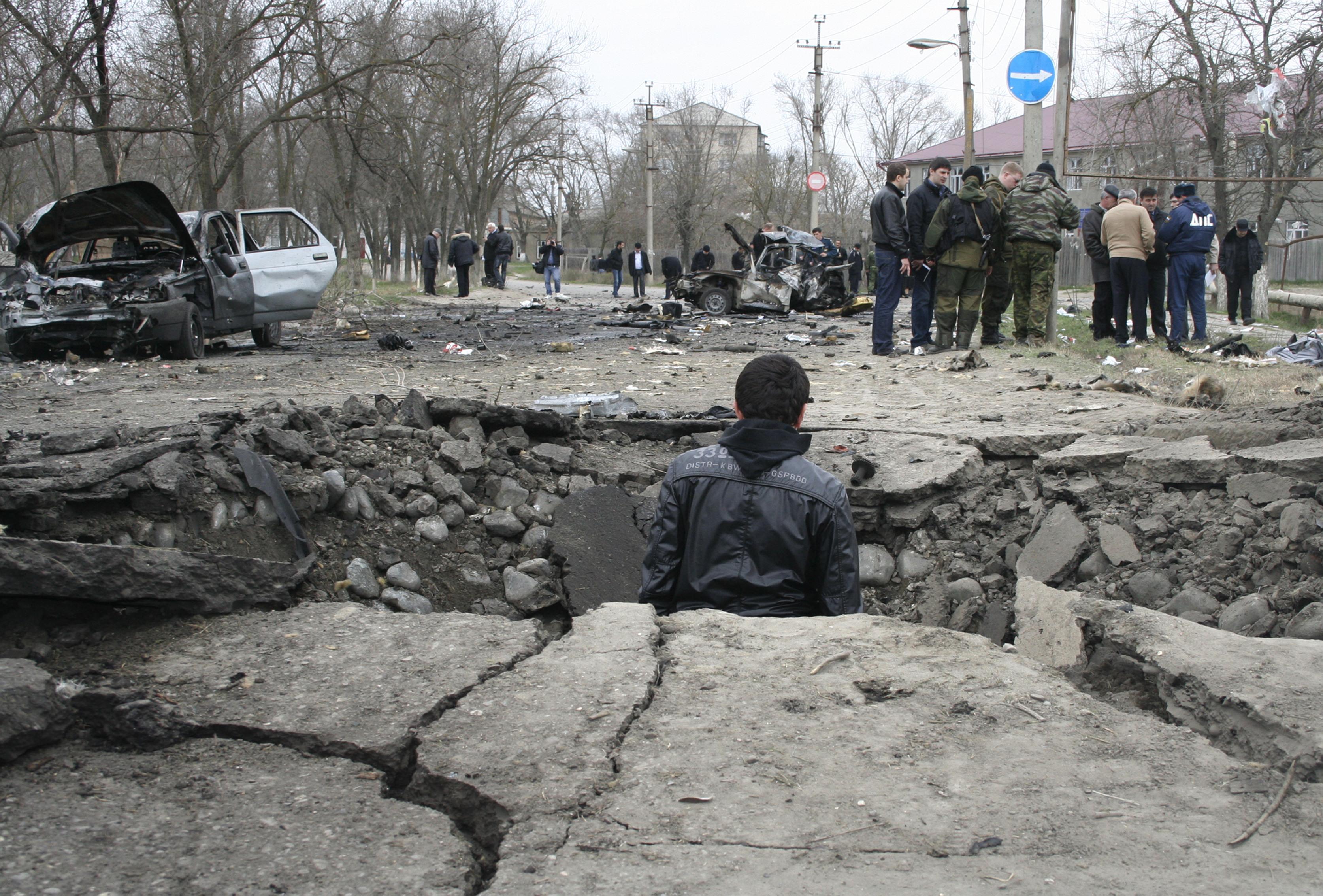 Dagestan, Islamiska staten, Ryssland, Attentat