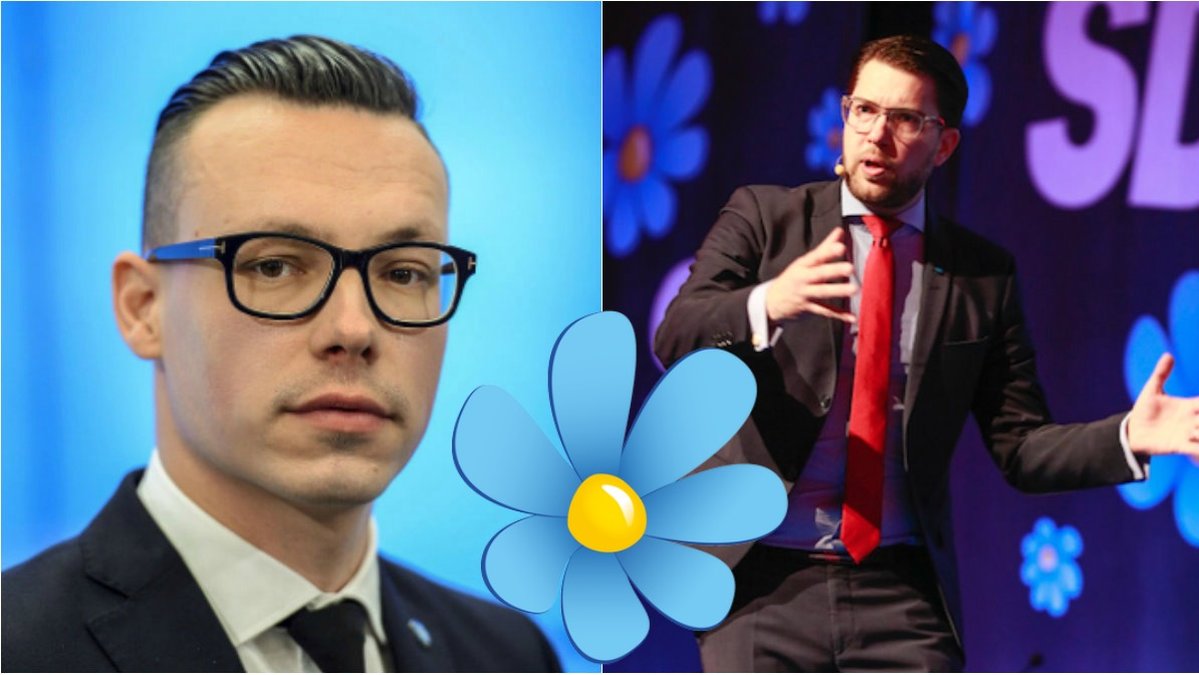 Sverigedemokraternas kommunikationschef Joakim Wallerstein blickar framåt mot nästa val. 