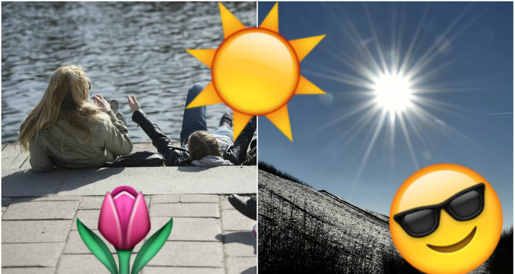 April, Våren, Sol, Sverige, Väderlek
