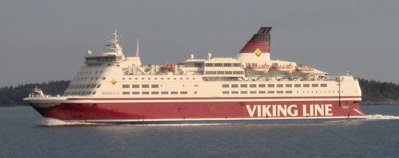 Amorella, Finland, Isabella, Viking Line, Fast, Isbrytare, Via Mare, Isen